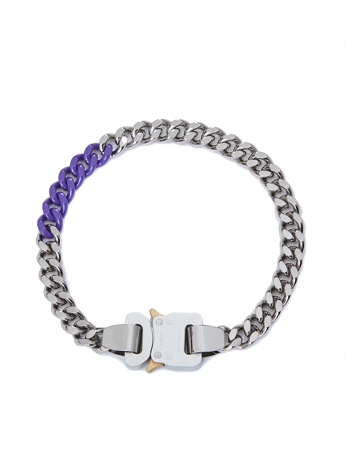1017 ALYX 9SM  COLLANA COLORED CON FIBBIA 