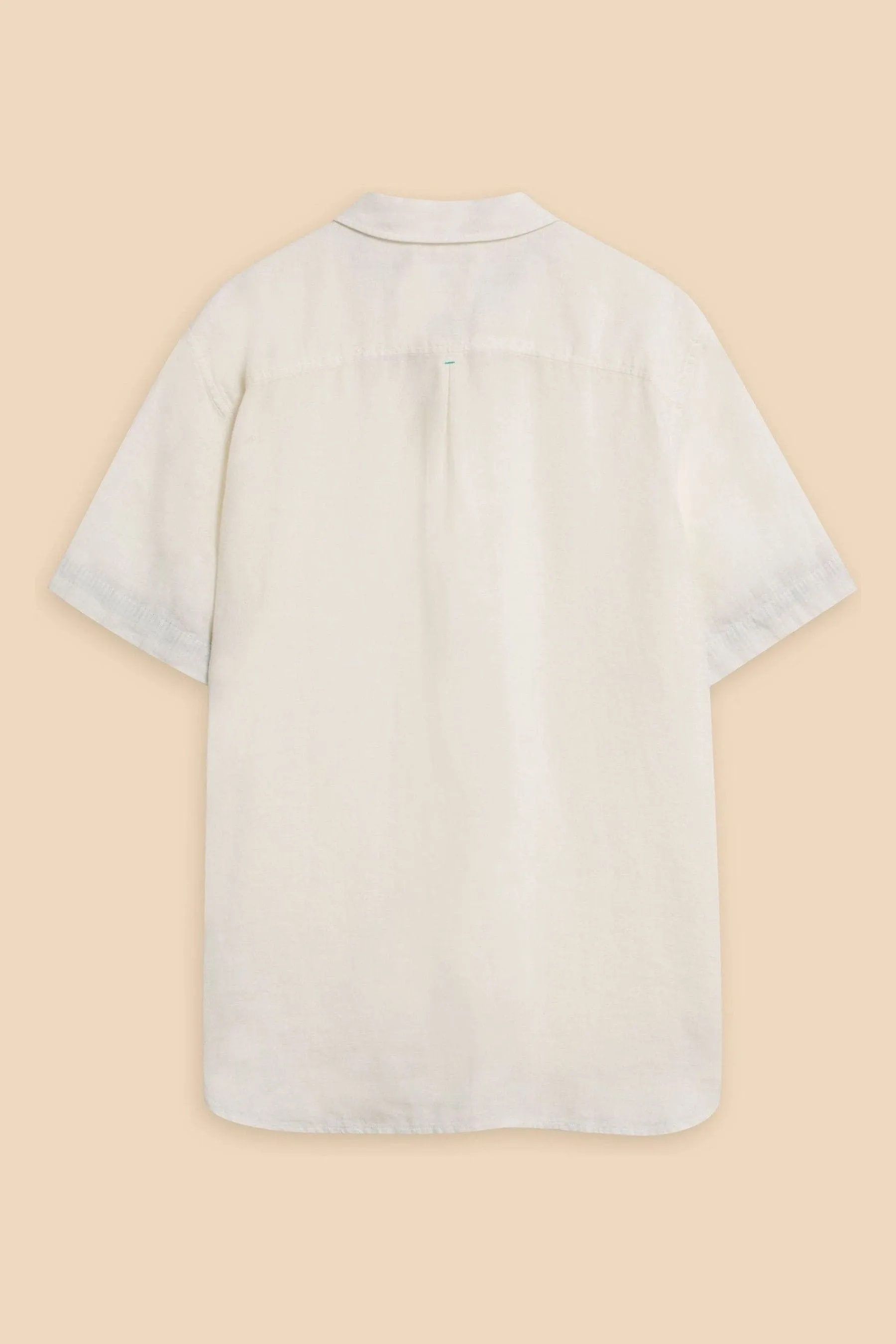 Bianco - Stuff - Pembroke - Camicia in lino