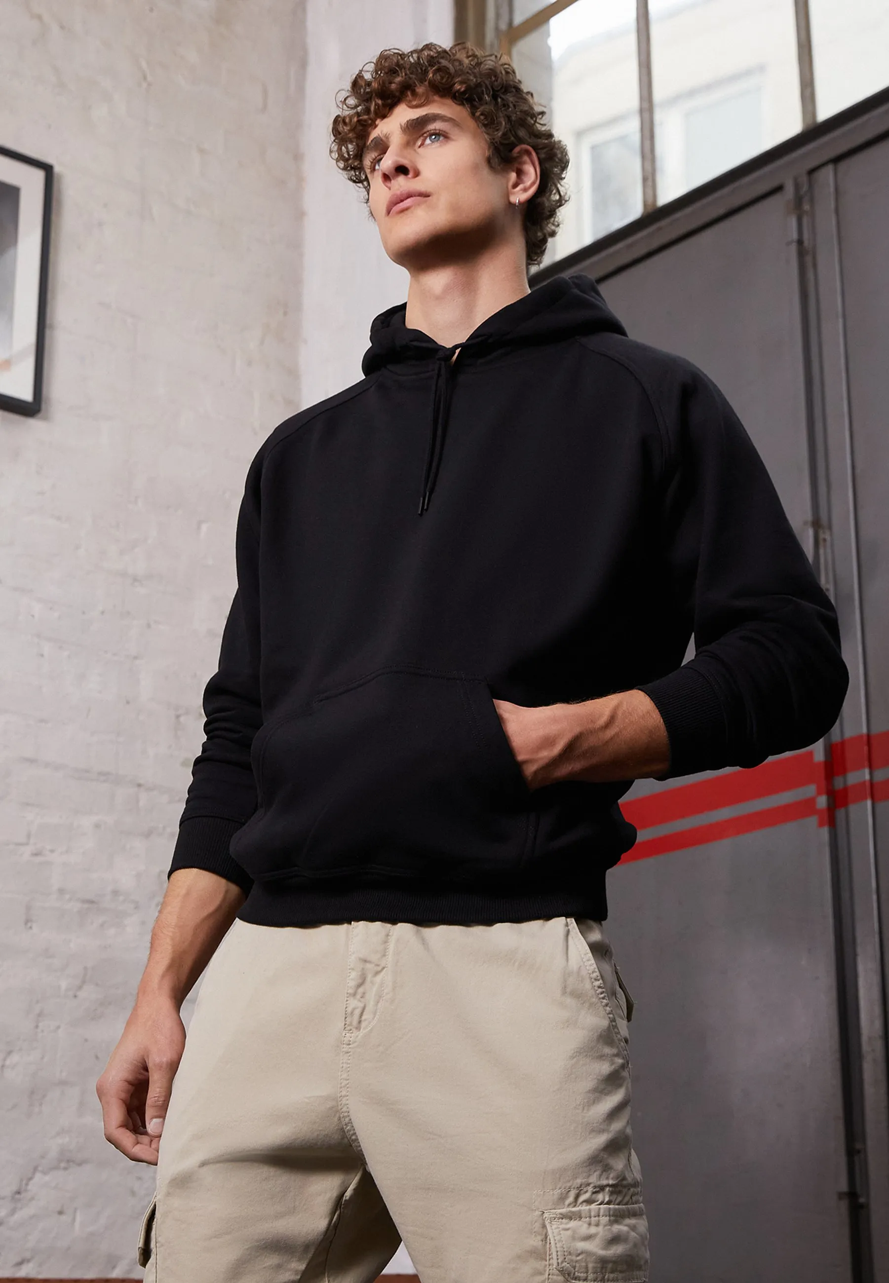 BLANK HOODY - Felpa con cappuccio
