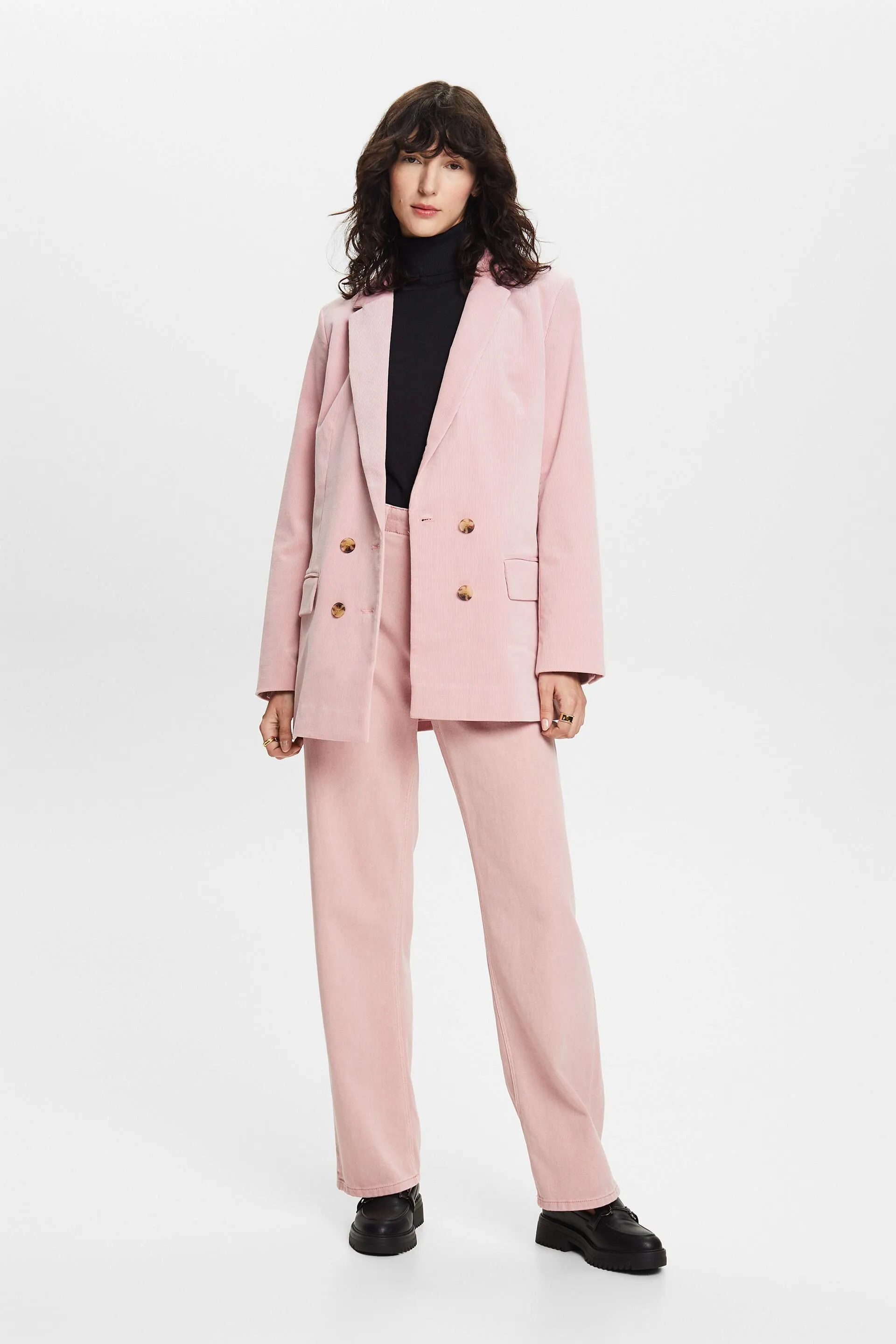 Blazer doppiopetto in velluto
