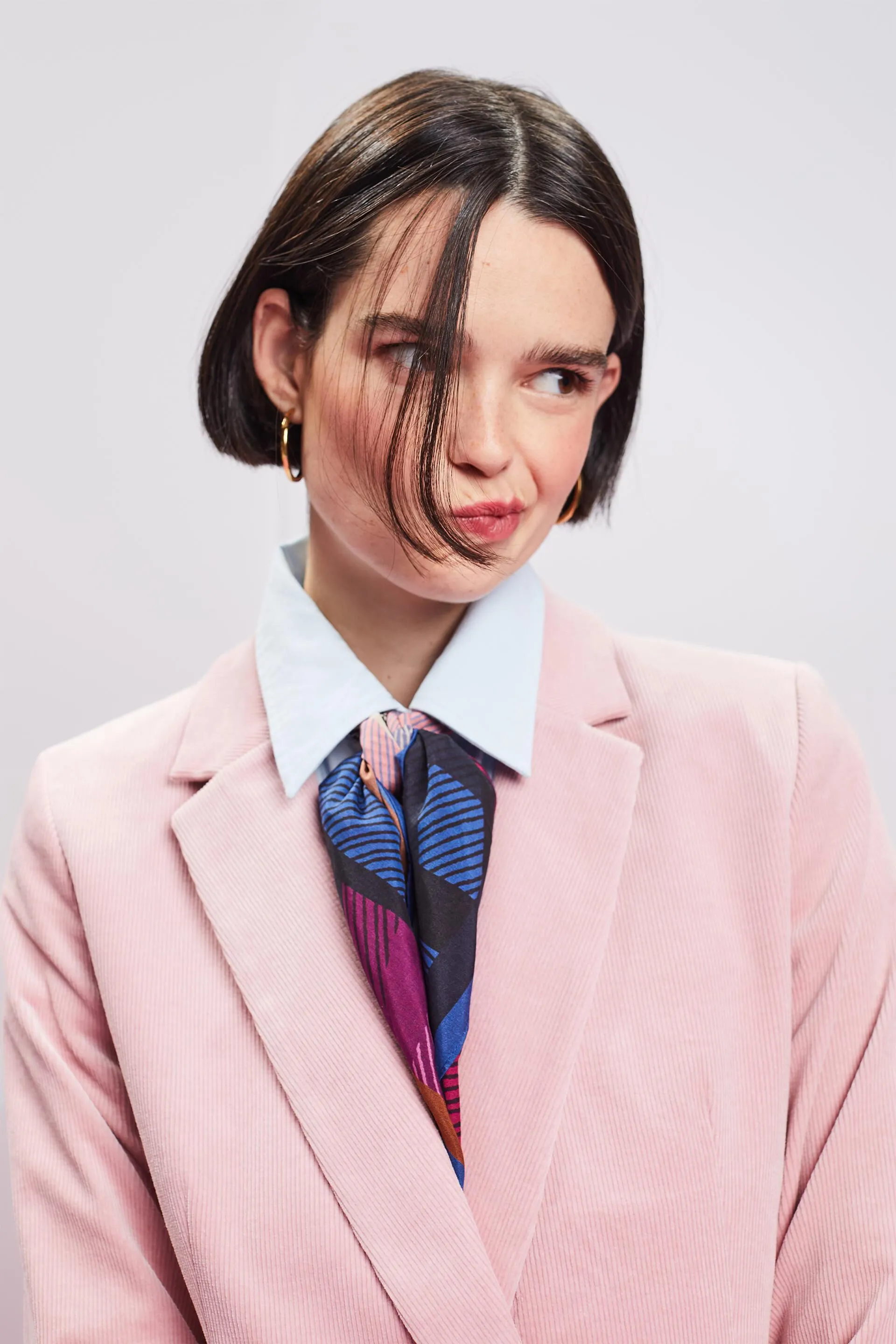 Blazer doppiopetto in velluto