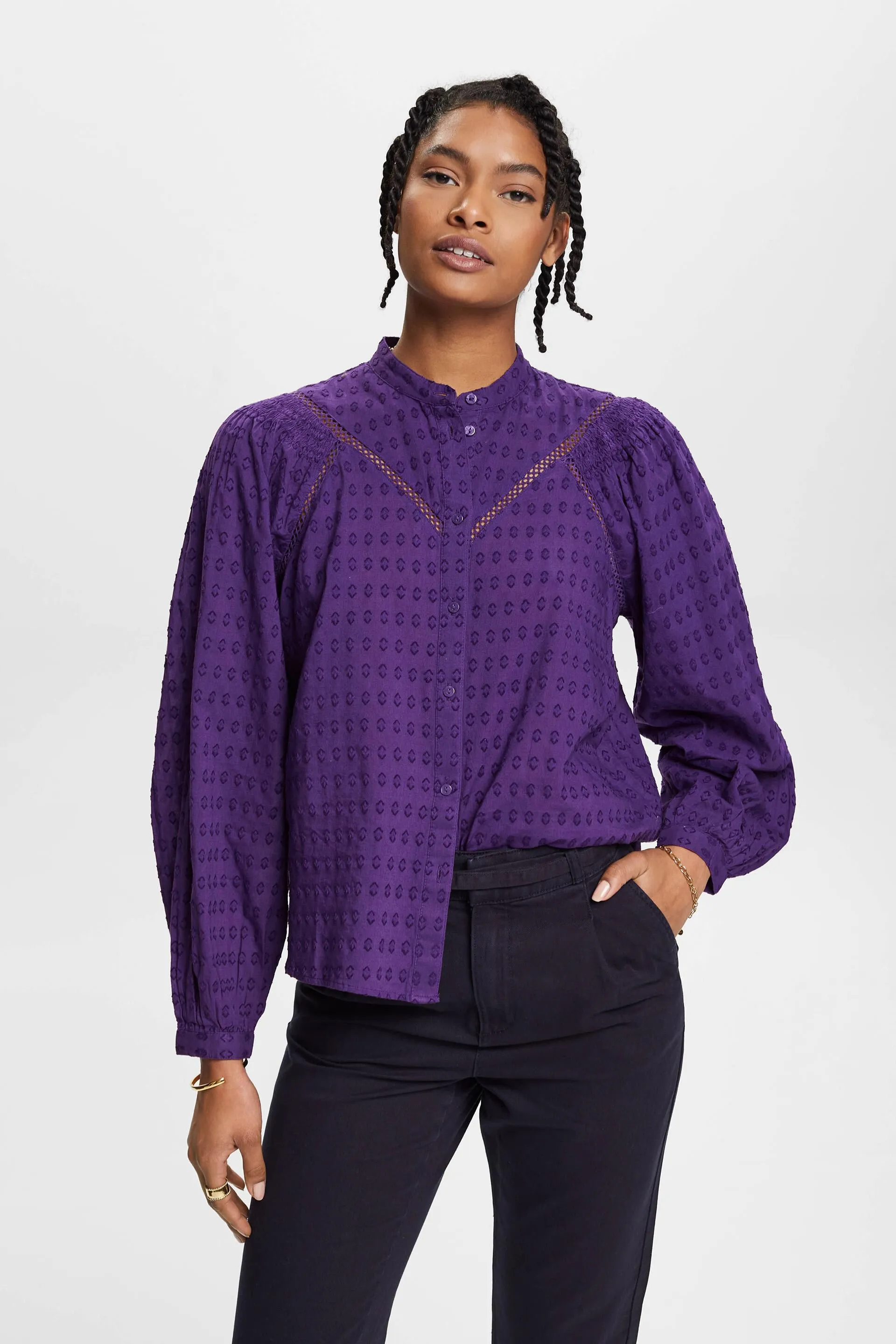 Blusa ricamata