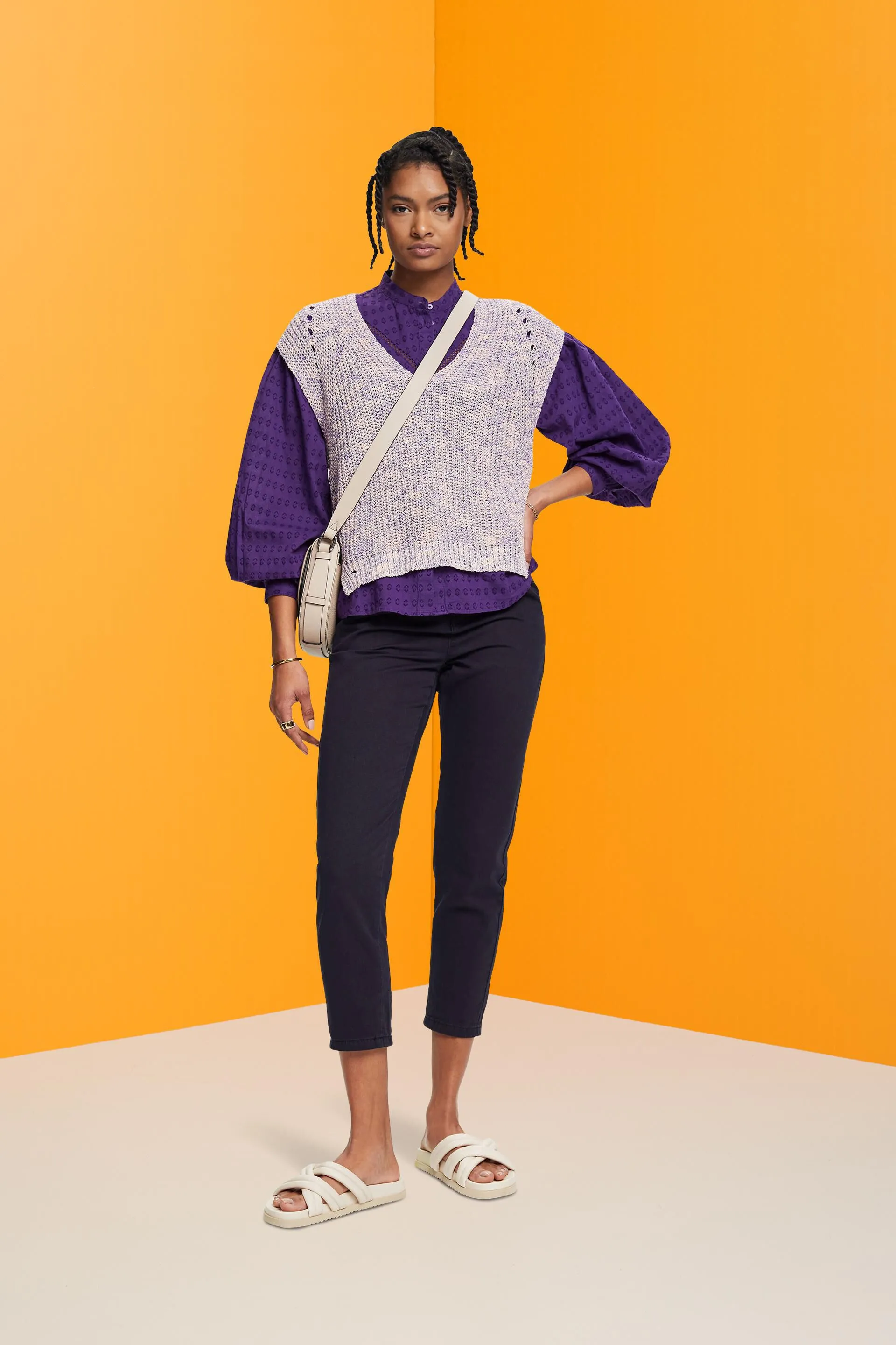 Blusa ricamata