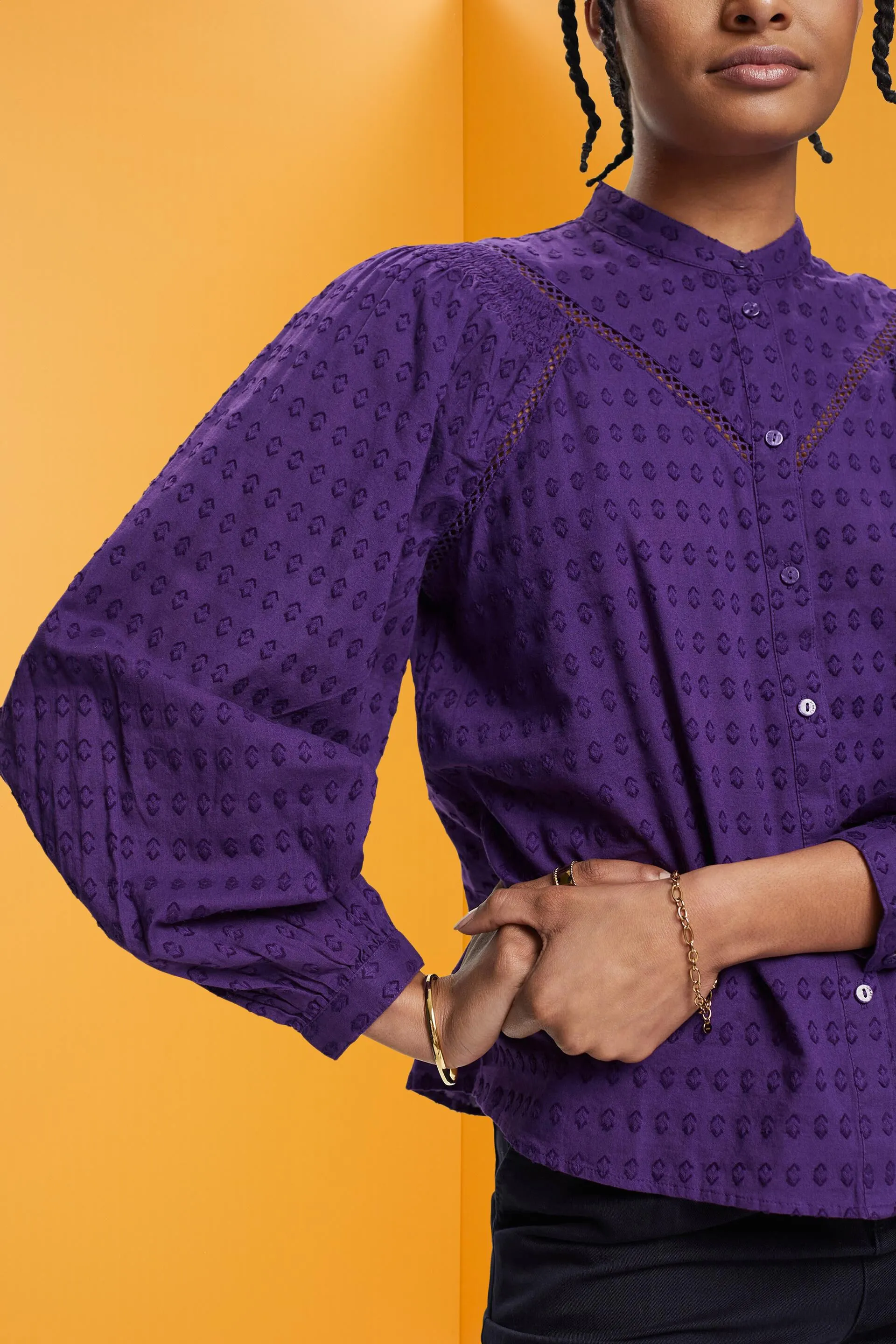 Blusa ricamata