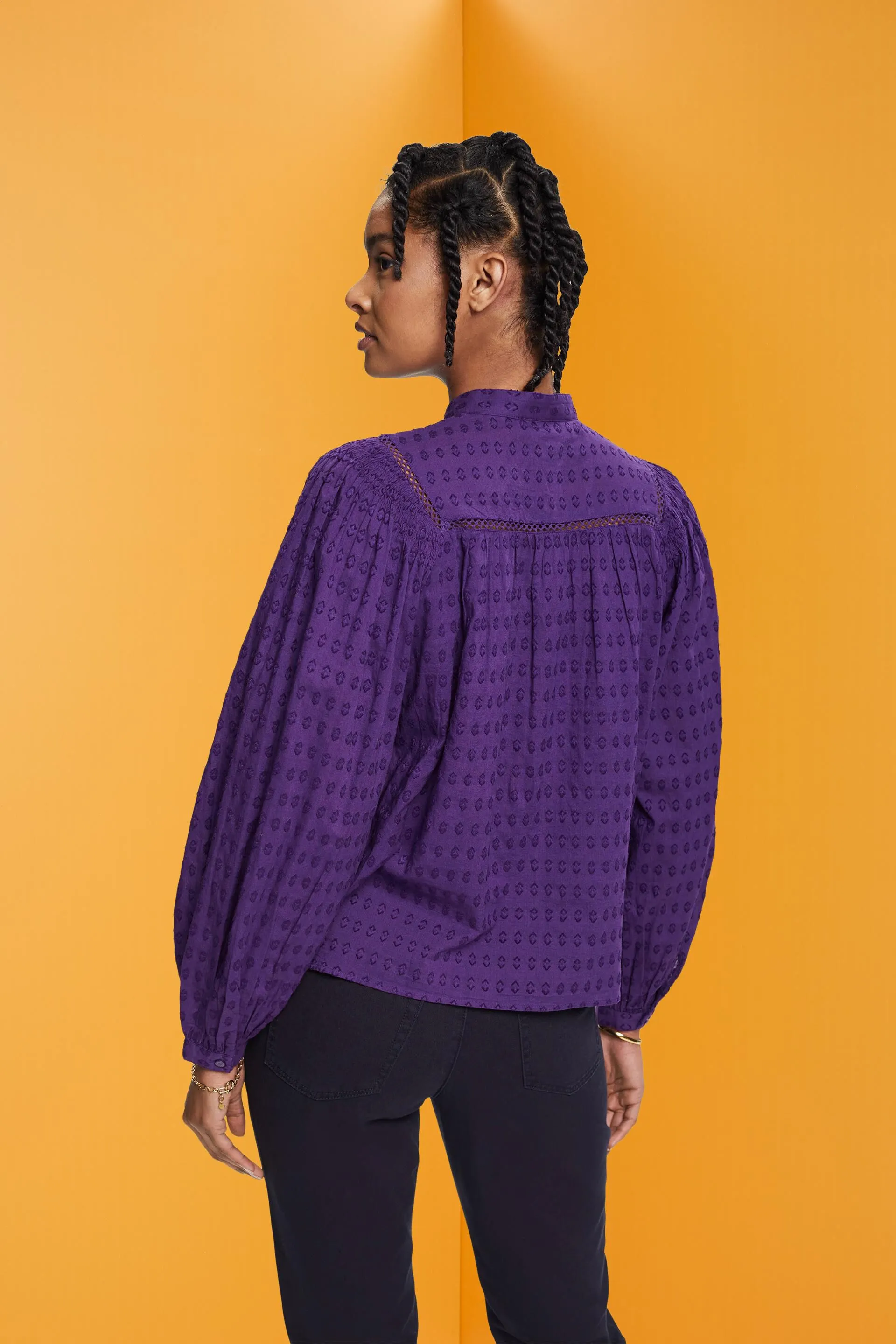 Blusa ricamata