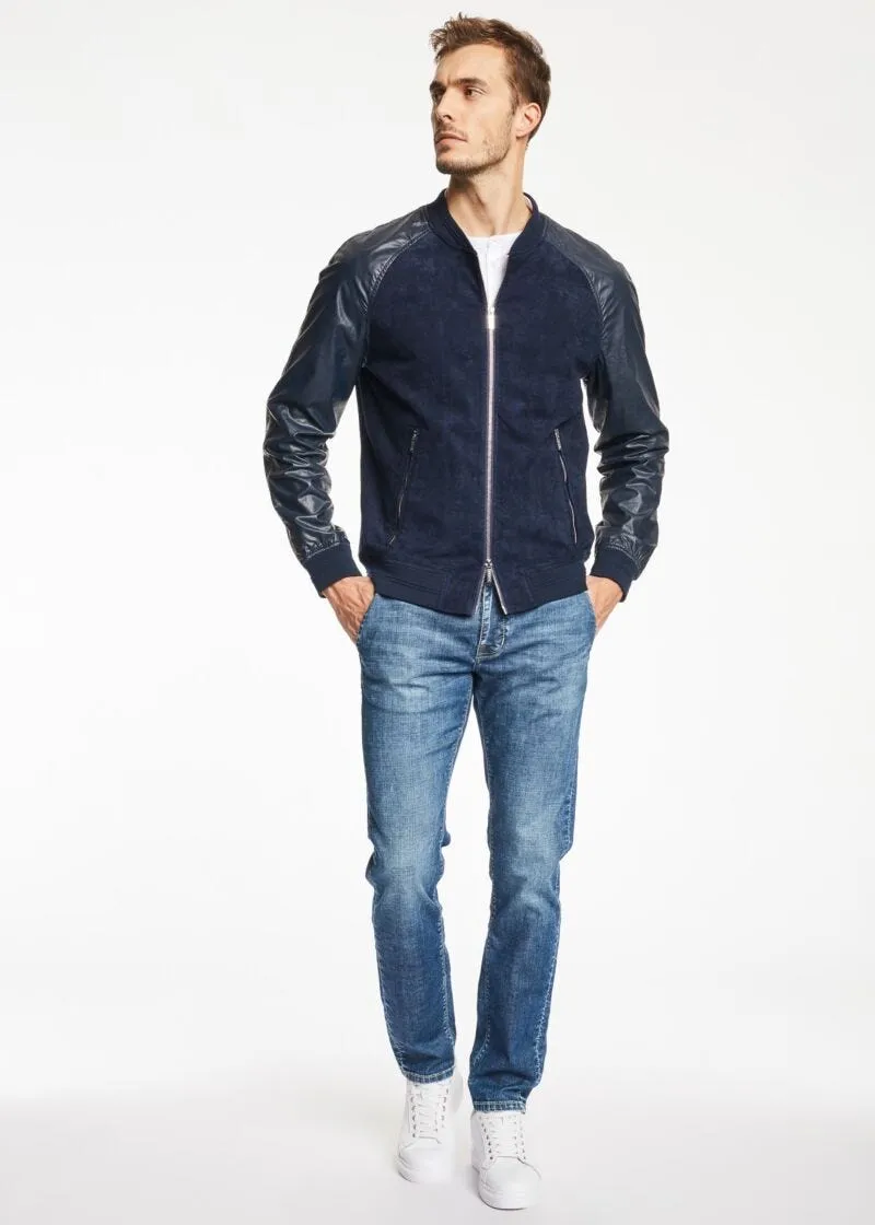 Bomber effetto suede