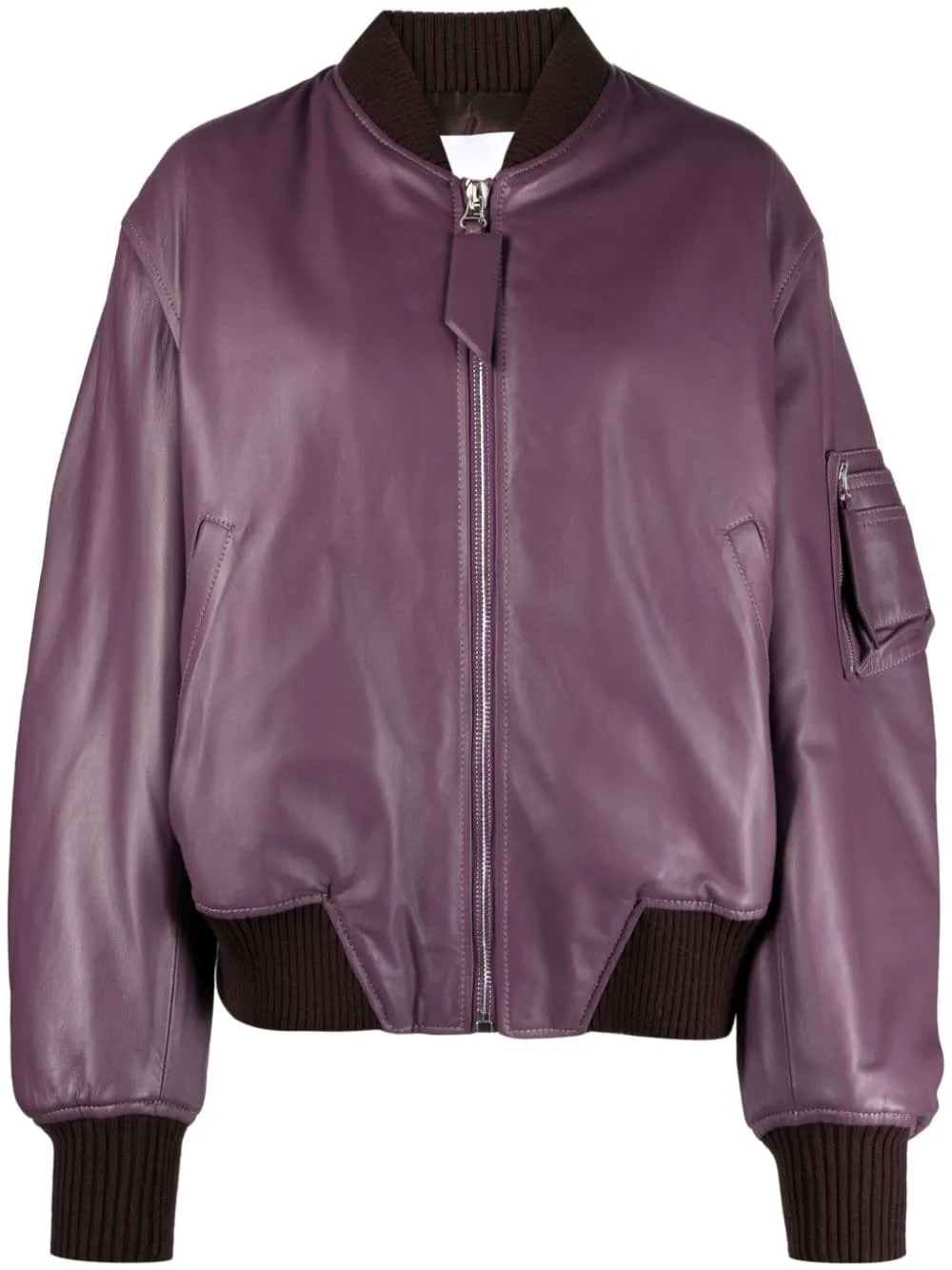 Bomber imbottito Anja in viola - donna