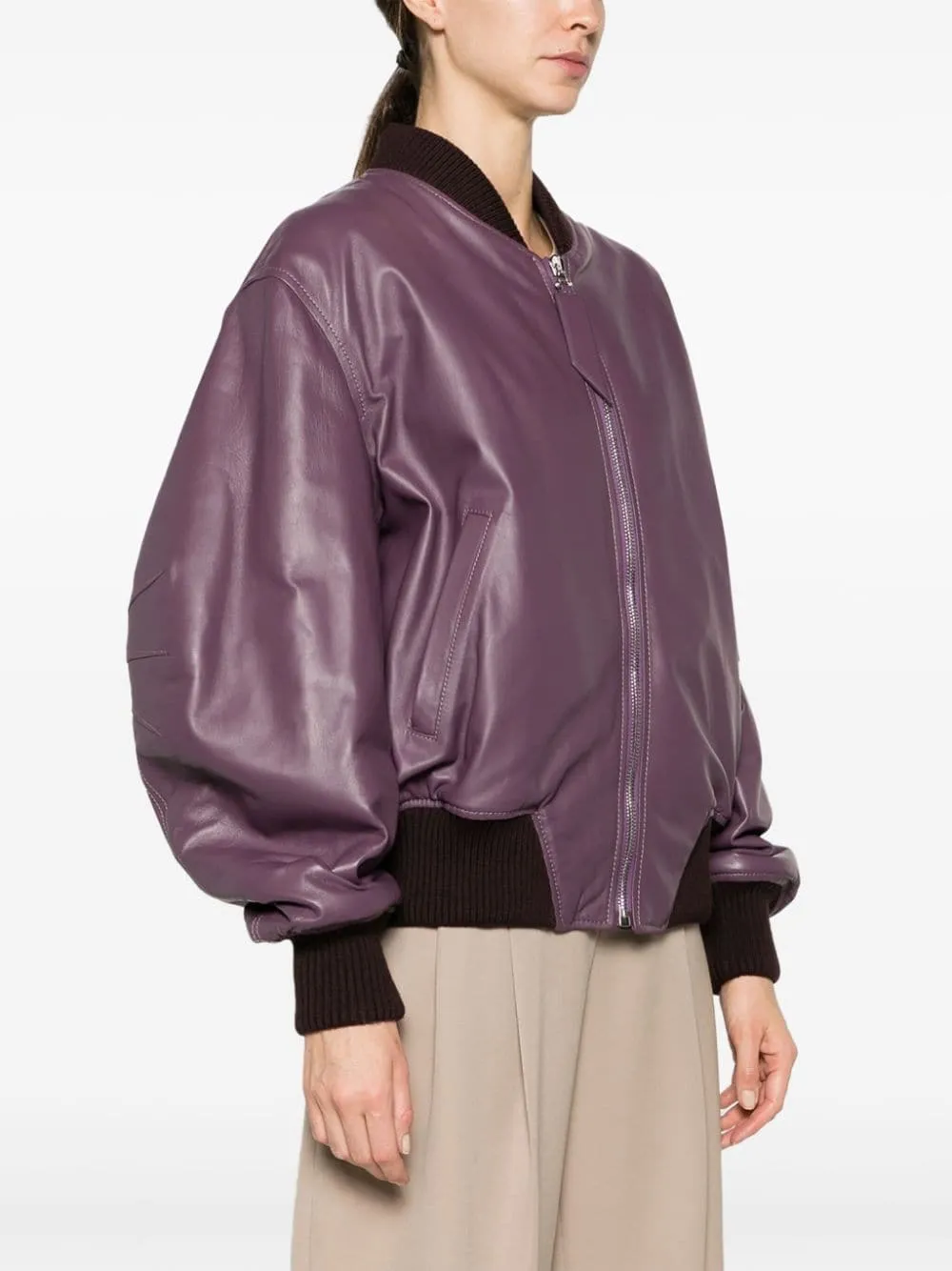 Bomber imbottito Anja in viola - donna