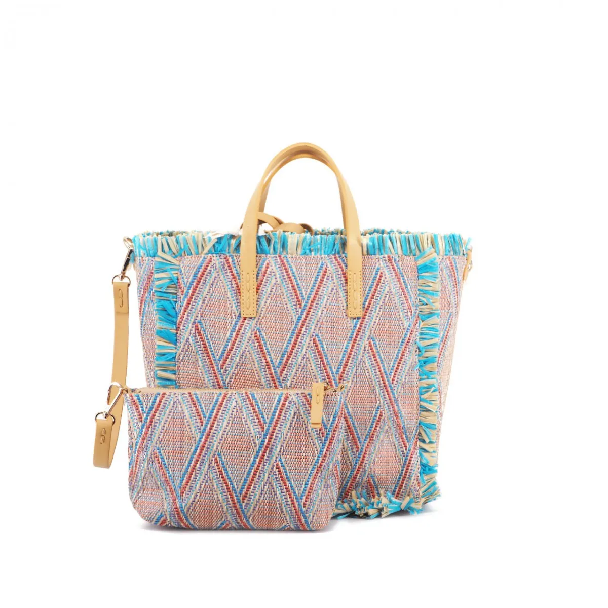 Borsa Felicia Media Ceruleo, Multi