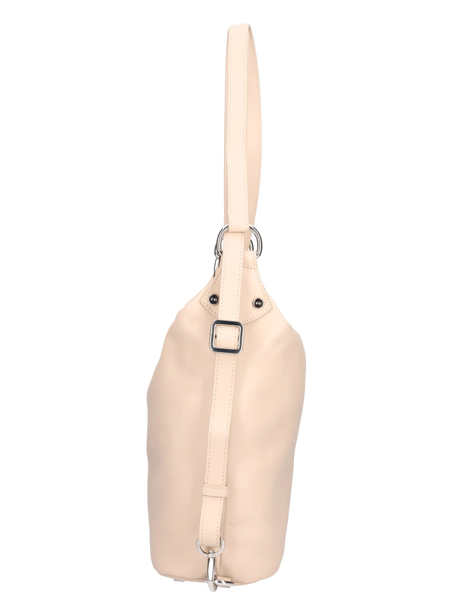 Borsa shopping Nero Giardini da donna beige