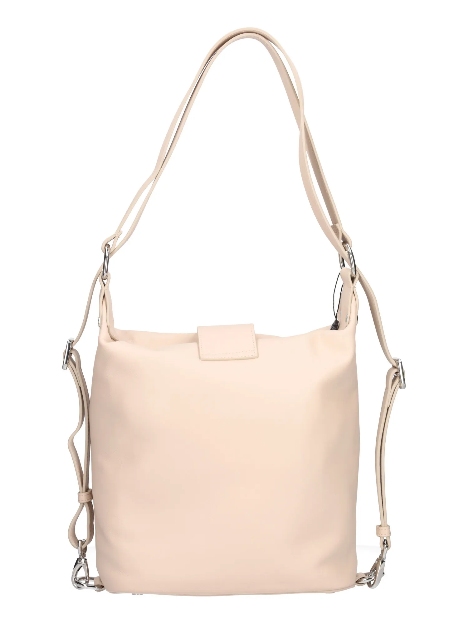 Borsa shopping Nero Giardini da donna beige