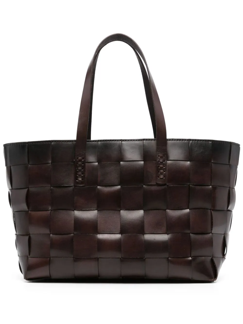 Borsaa spalla Intrecciata Japan in mmarrone - donna