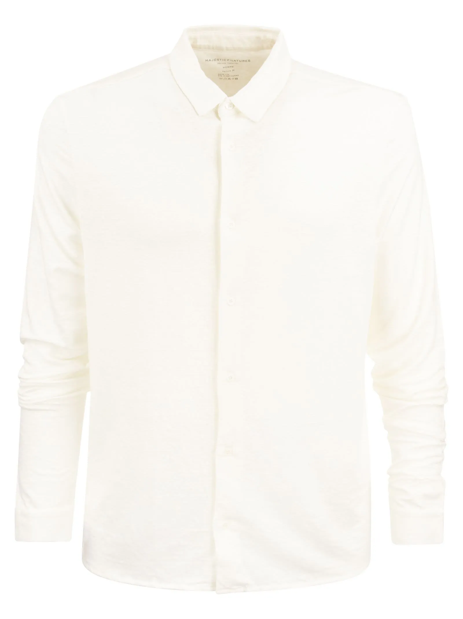 Camicia a maniche lunghe in lino