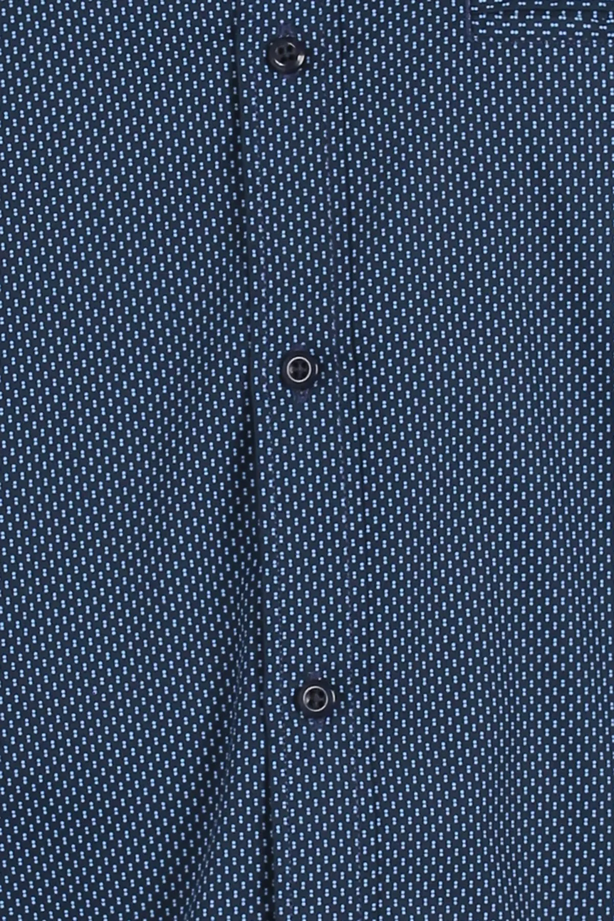 Camicia coreana uomo con microfantasia a contrasto