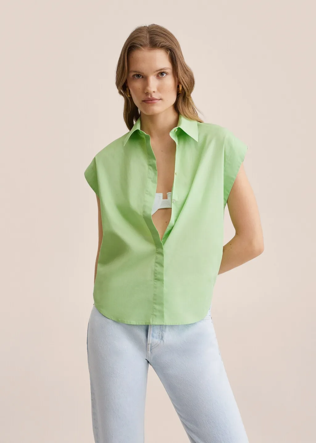 Camicia cotone oversize