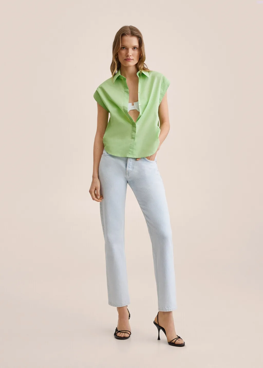 Camicia cotone oversize