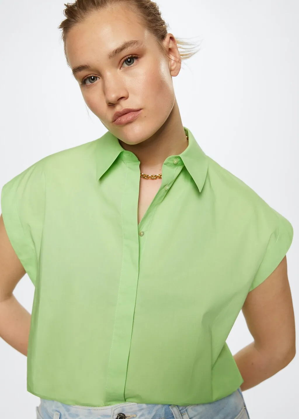 Camicia cotone oversize