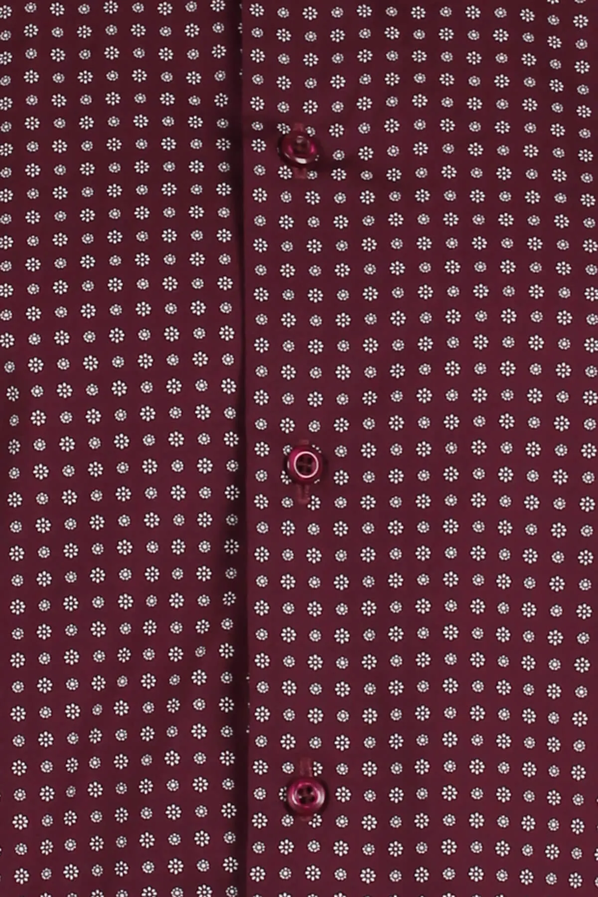 Camicia da uomo con stampa contrasto