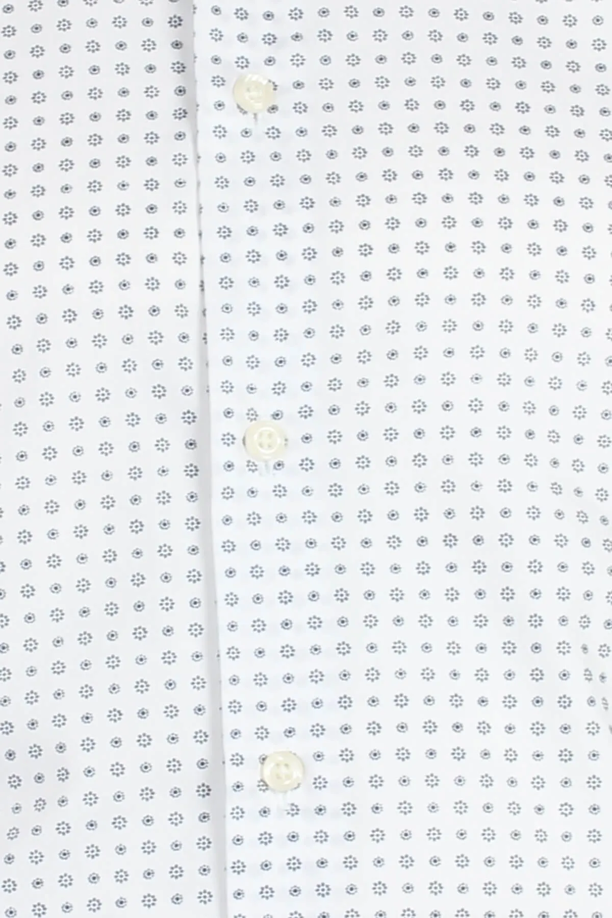Camicia da uomo con stampa contrasto