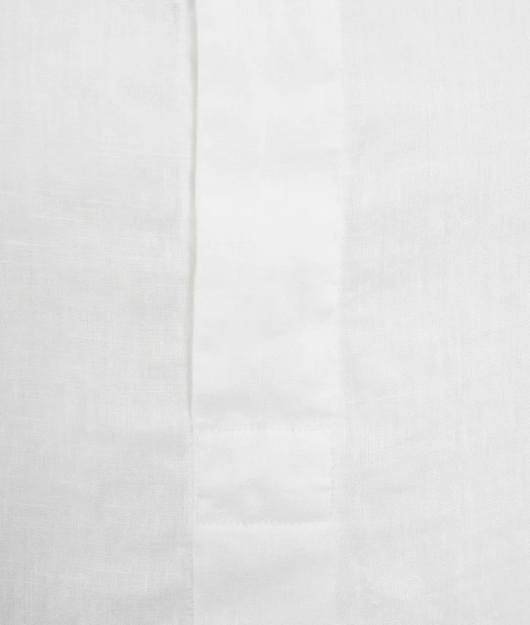 Camicia di lino bianco bianco