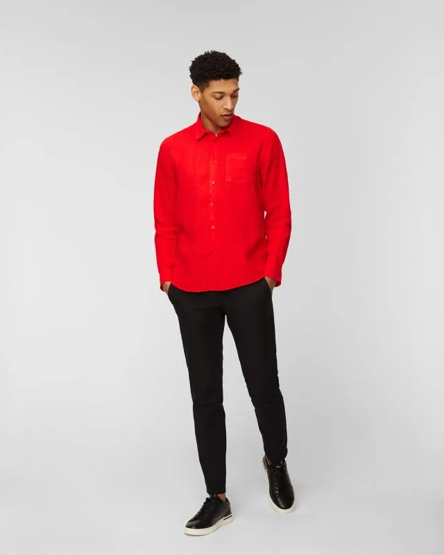 Camicia di lino Vilebrequin Caroubis