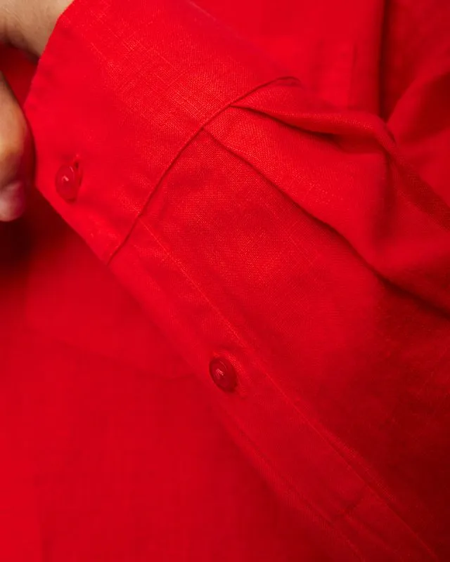 Camicia di lino Vilebrequin Caroubis