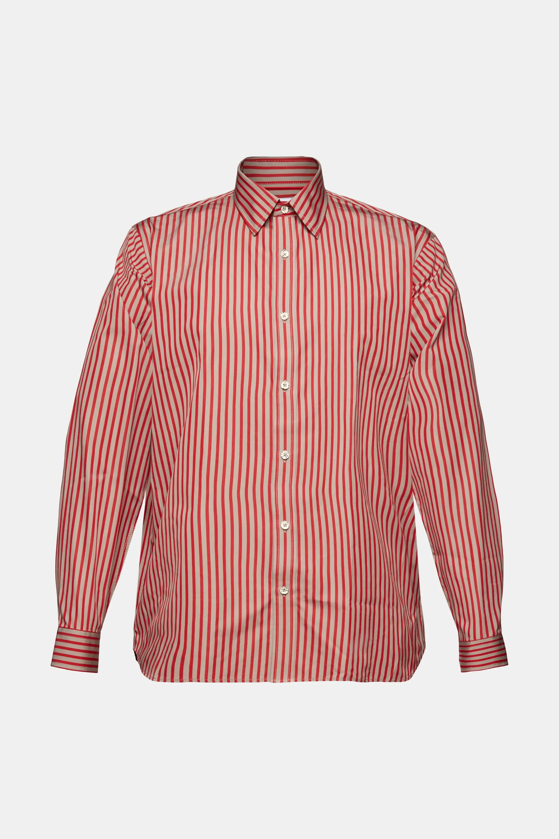 Camicia in popeline a righe