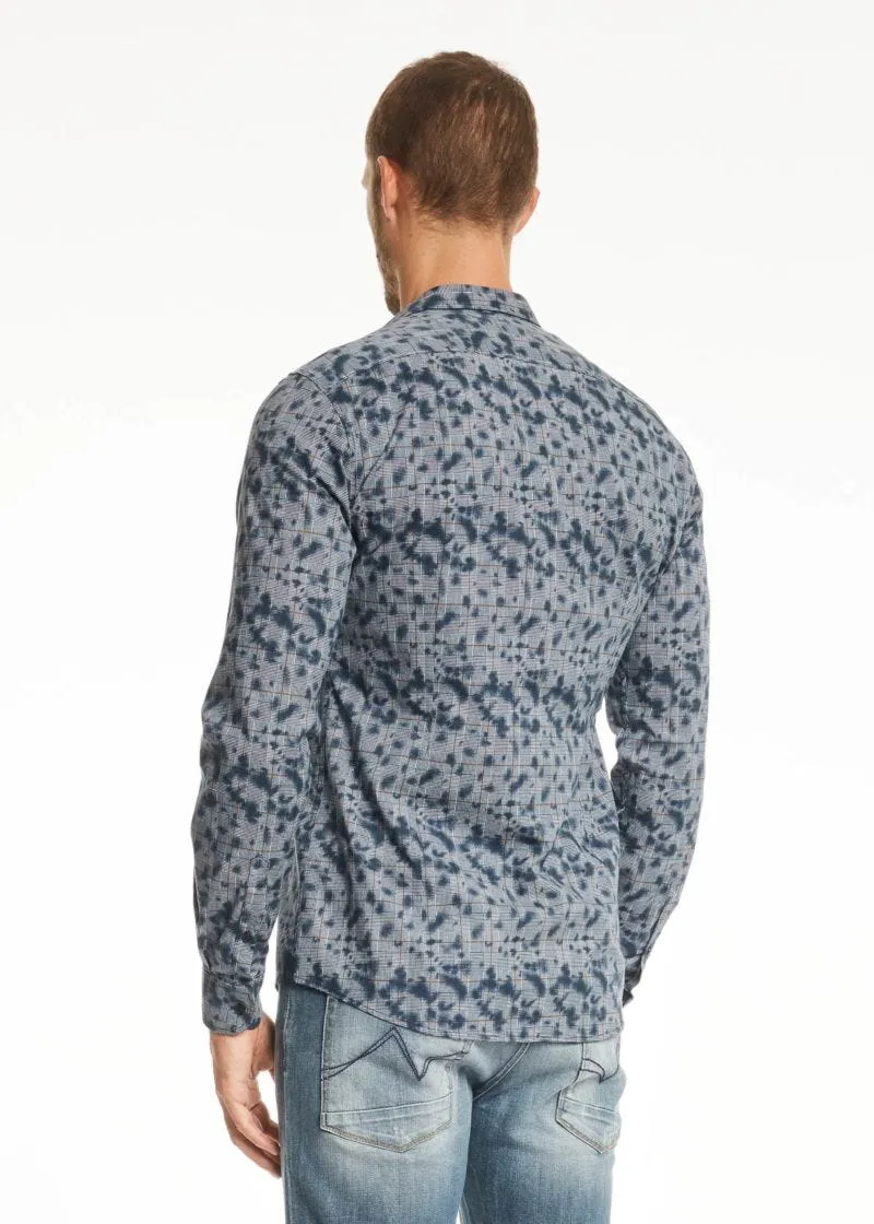 Camicia in popeline stampato