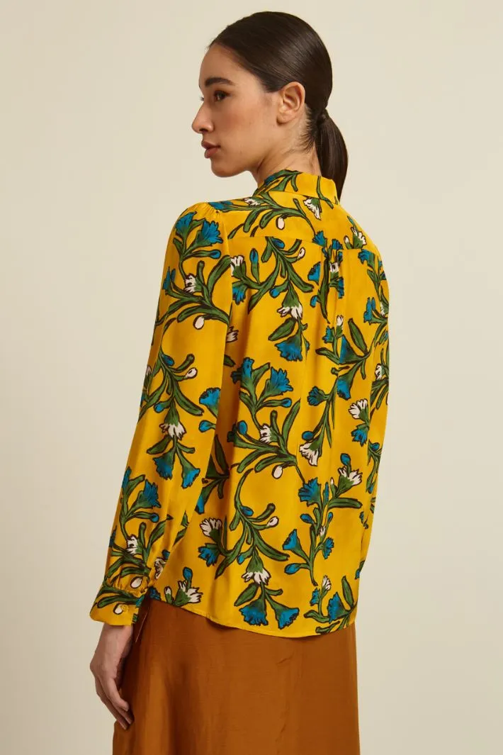 Camicia in pura seta