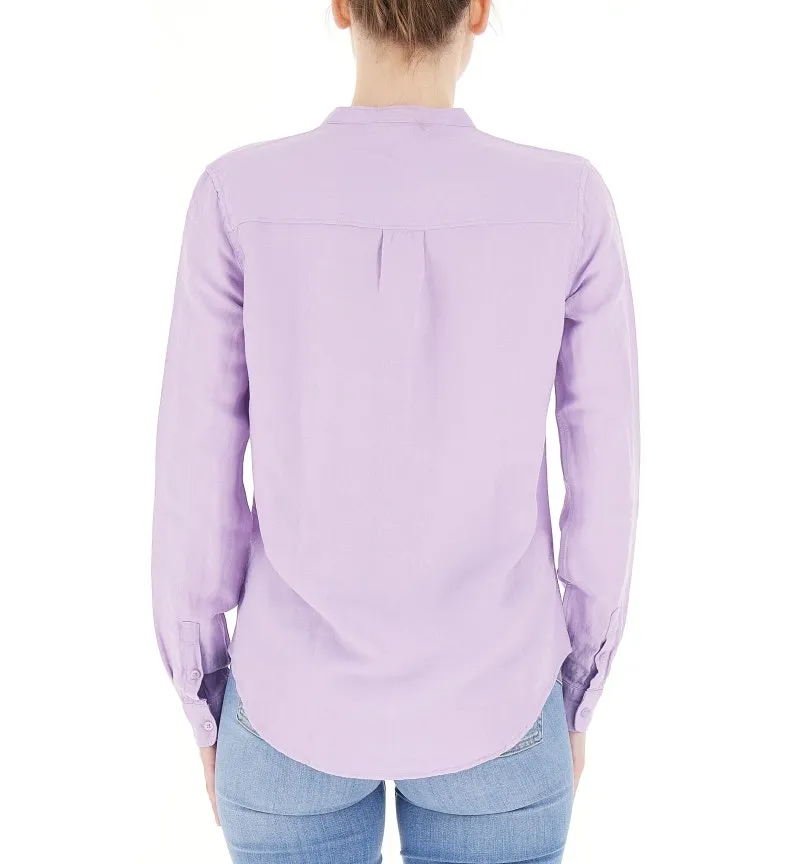 Camicia misto lino