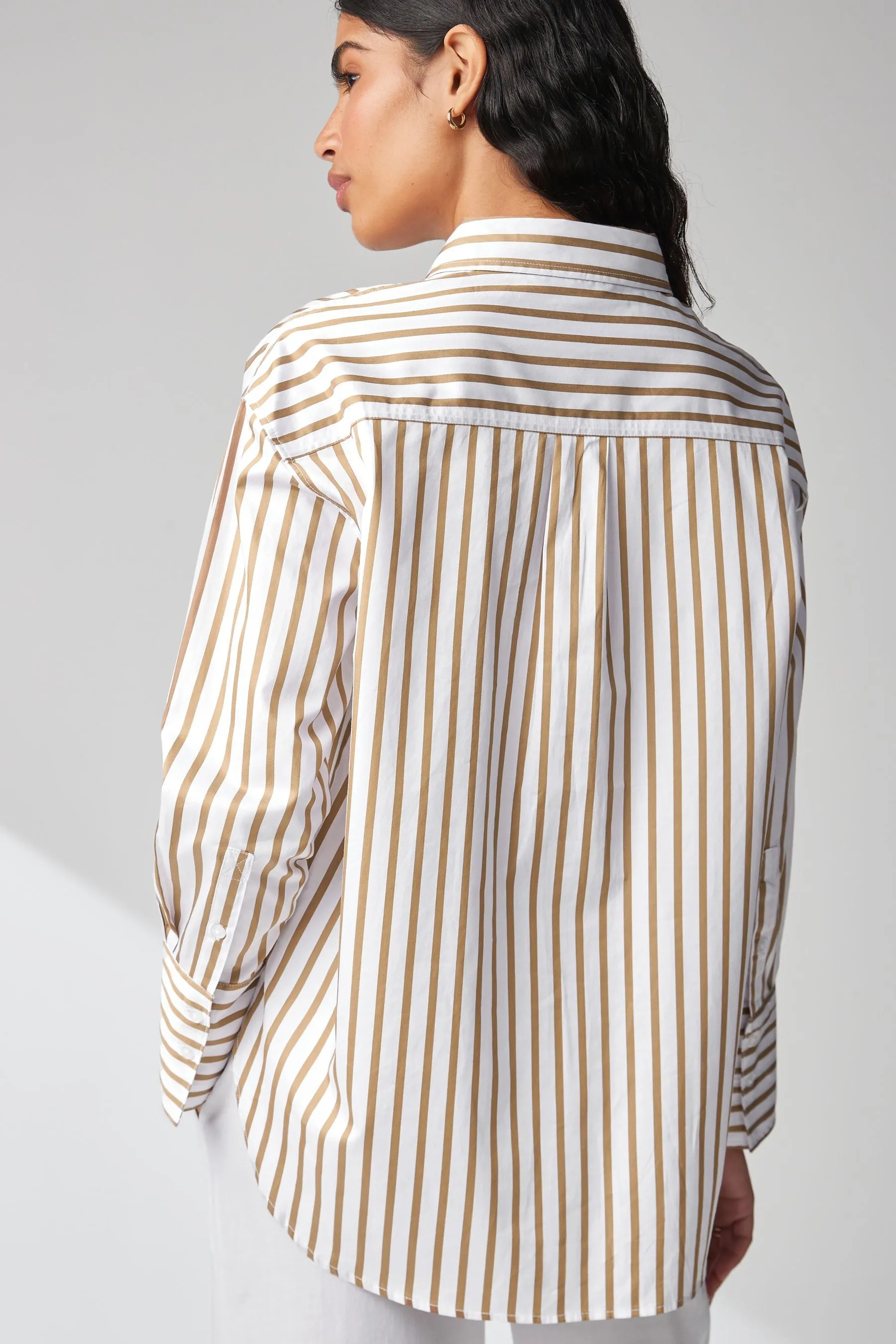 Camicia oversize in cotone