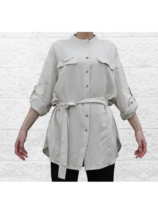 Camicia Sahariana 67vi33li Sabbia