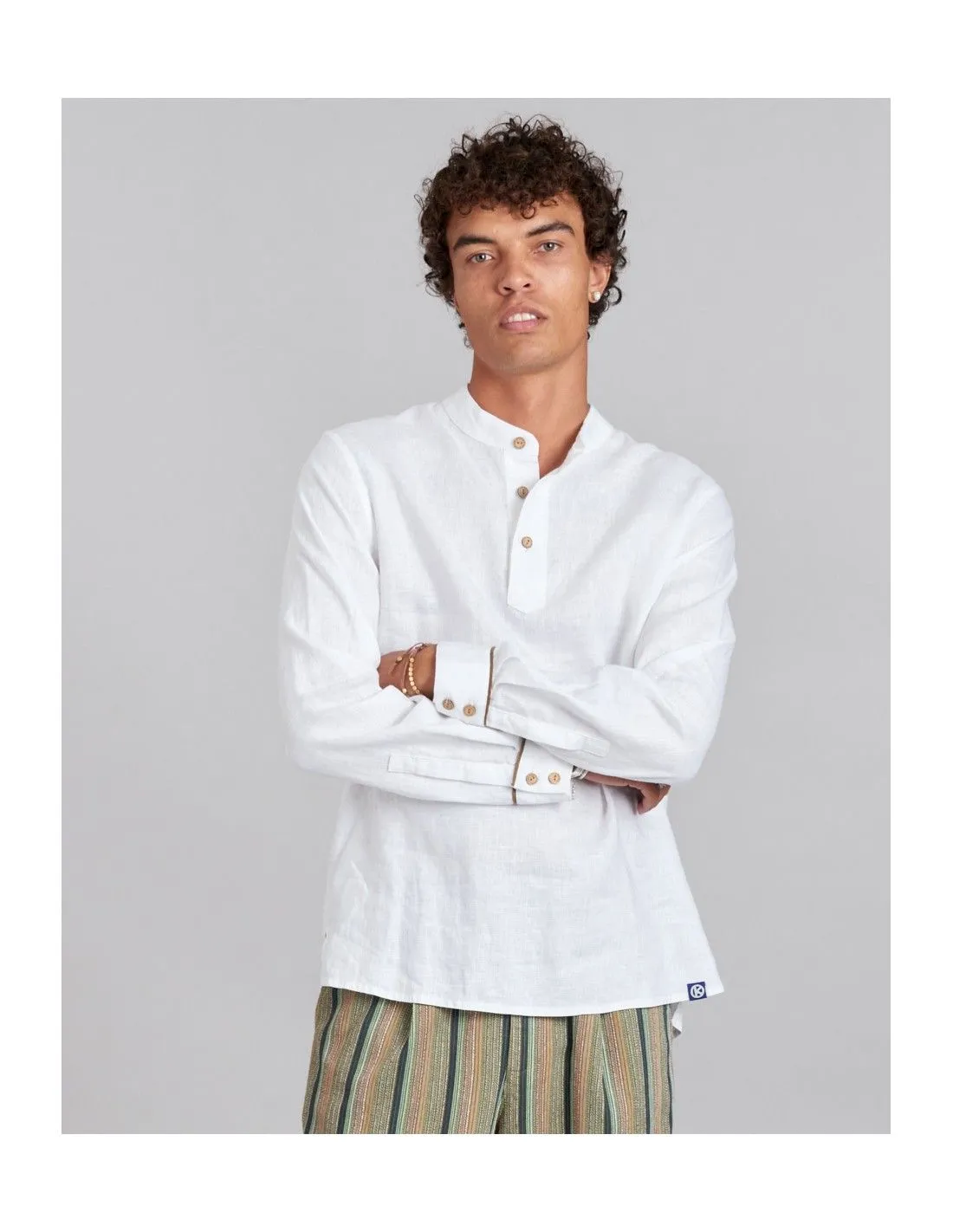 CAMICIA UOMO IN LINO "ELIJAH"