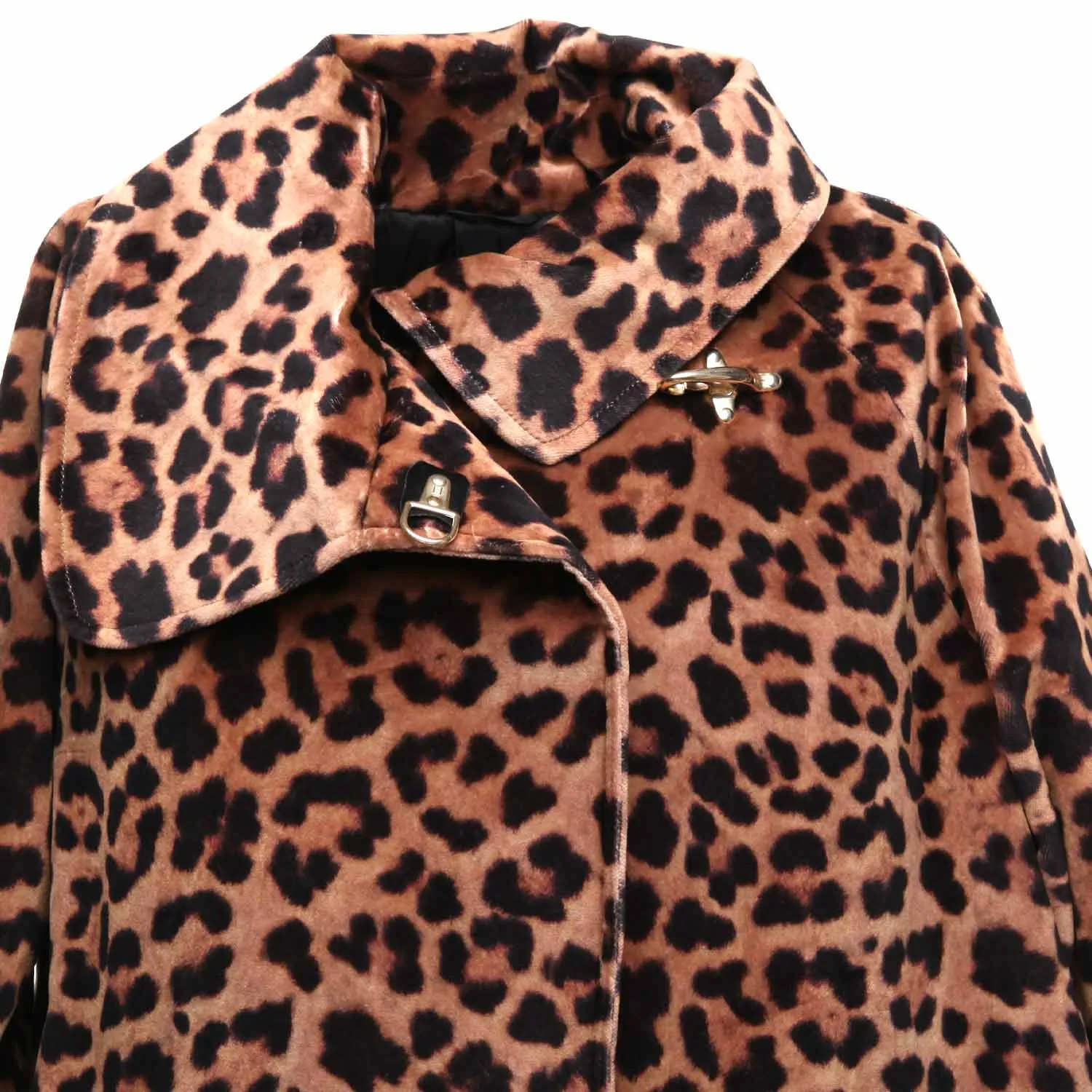 Cappa In Velluto Animalier Ragazza