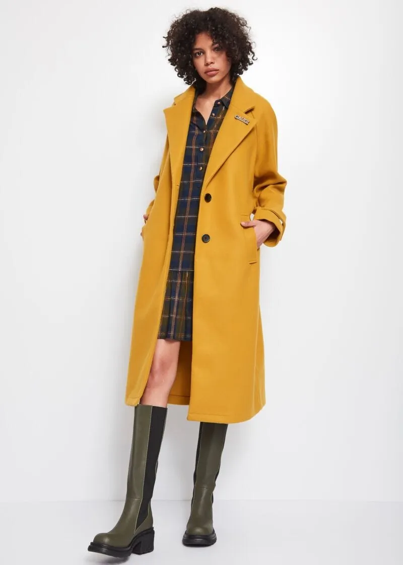 Cappotto con cintura