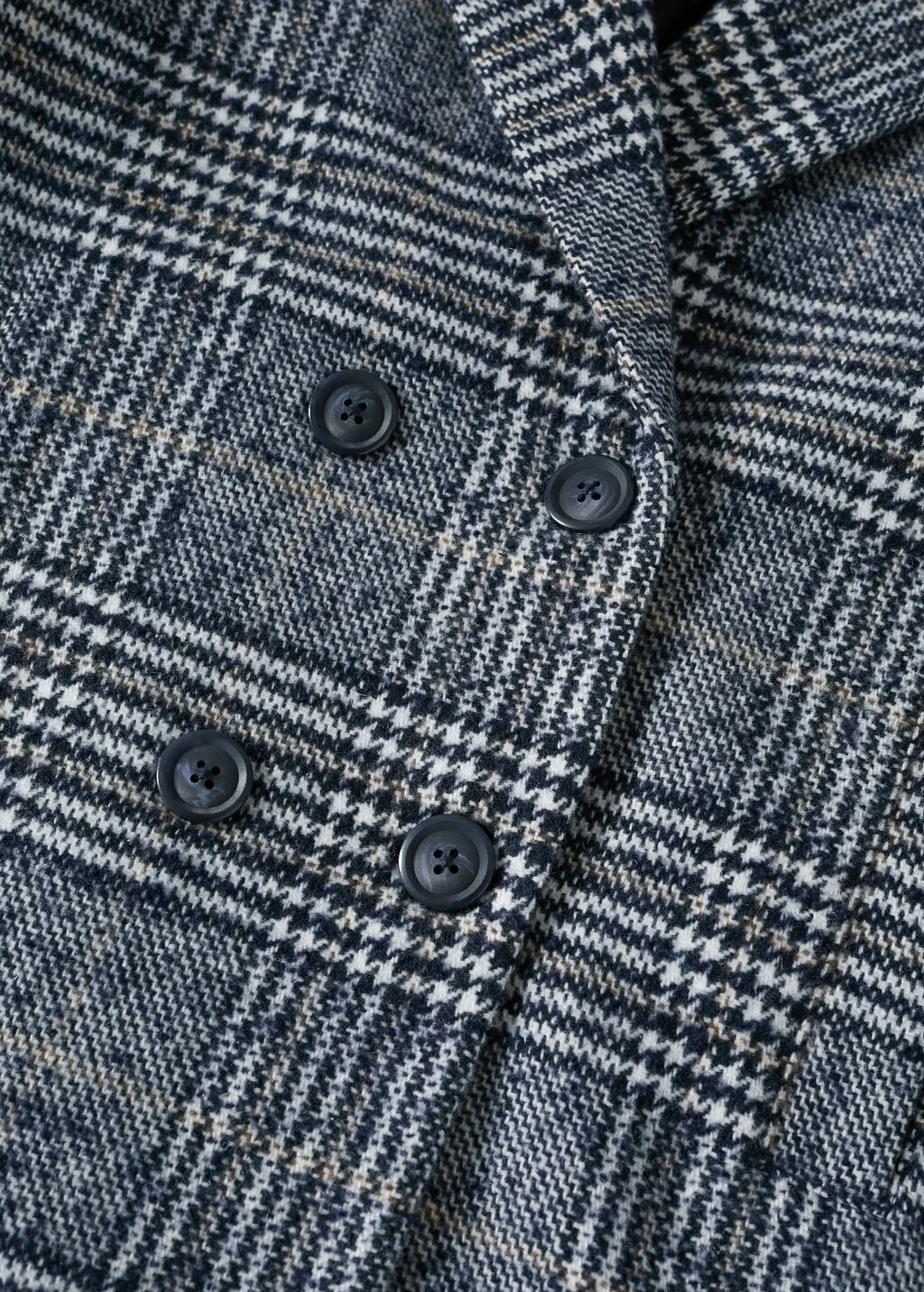 Cappotto strutturato quadri