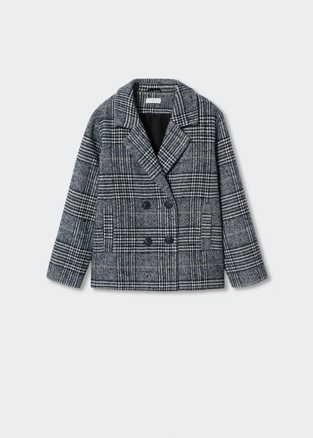 Cappotto strutturato quadri
