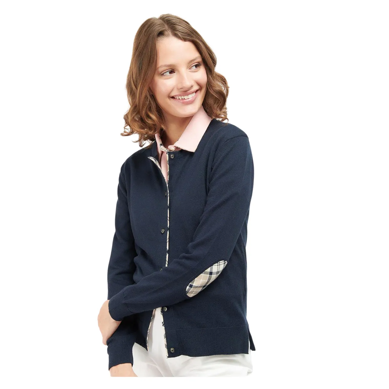 Cardigan Barbour Bredon Blu Navy