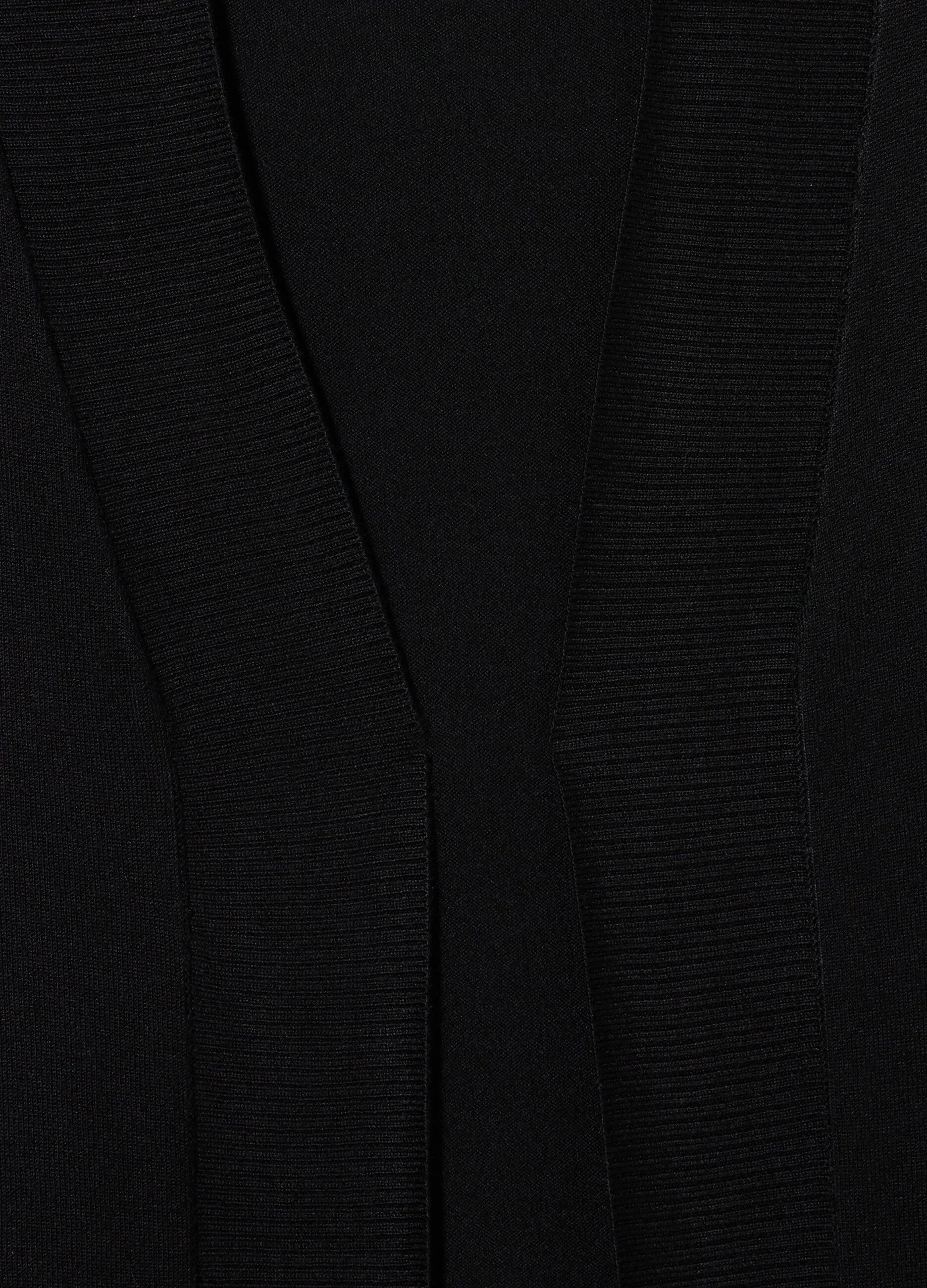 Cardigan lungo in misto viscosa donna
