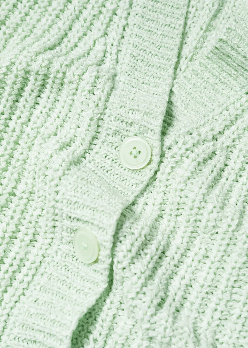 Cardigan maglia collo a V