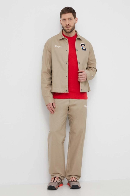 Champion giacca-camicia di cotone