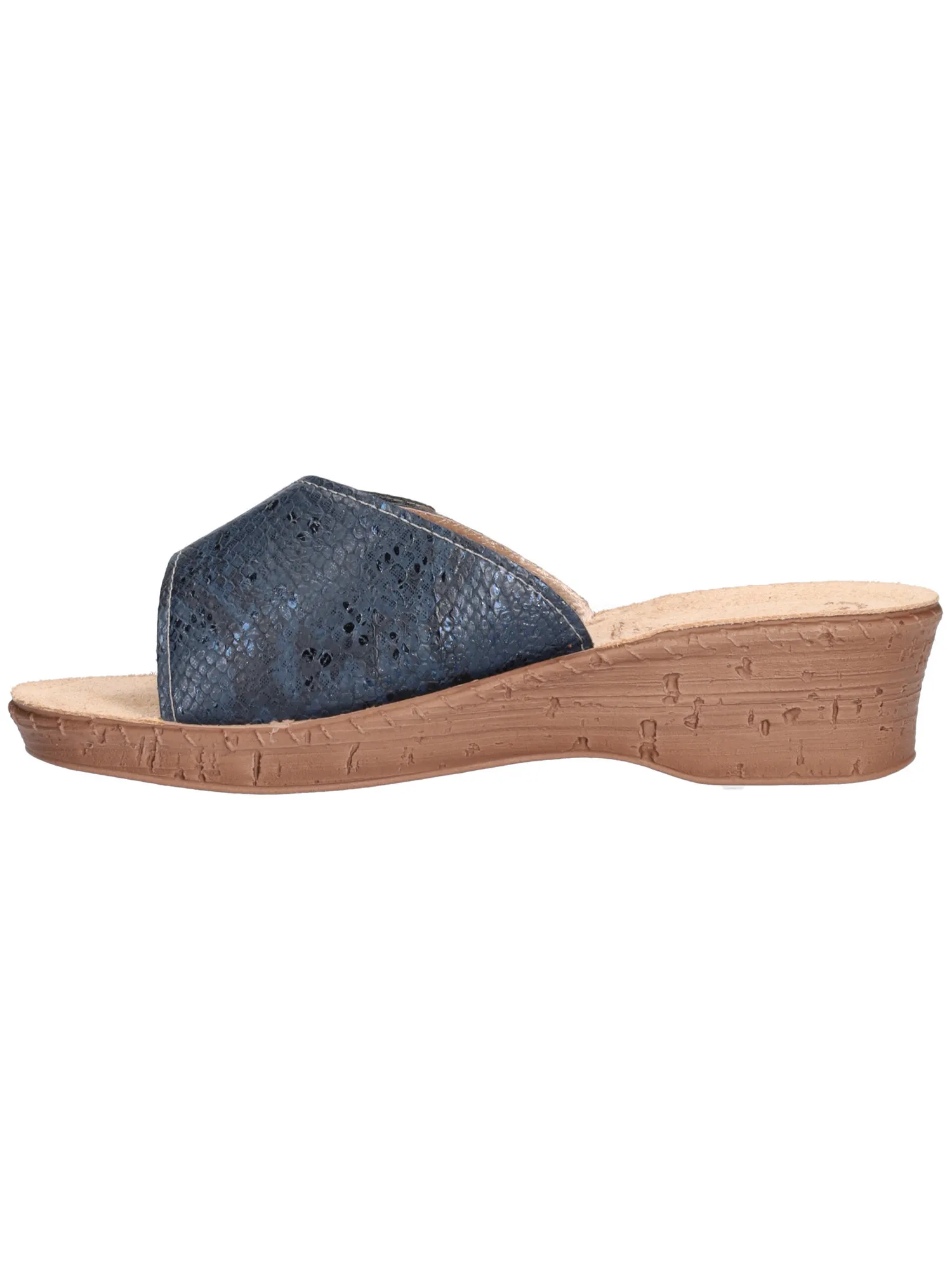 Ciabatta con zeppa Inblu da donna blu