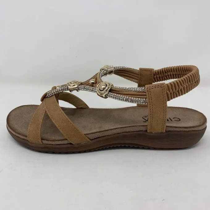 cinzia soft sandalo gioiello tacco 3cm