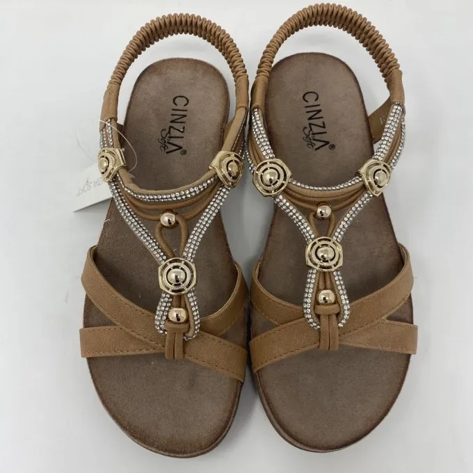 cinzia soft sandalo gioiello tacco 3cm