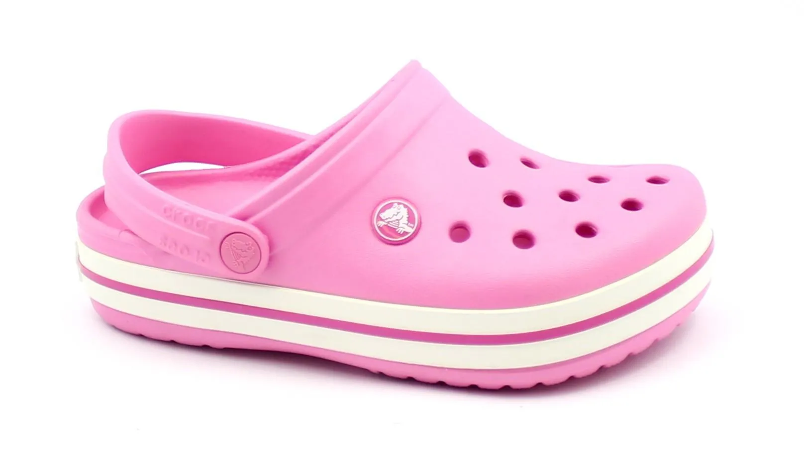 CROCS CROCBAND CLOG 204537 party pink rosa ciabatte bambina zoccolo gomma