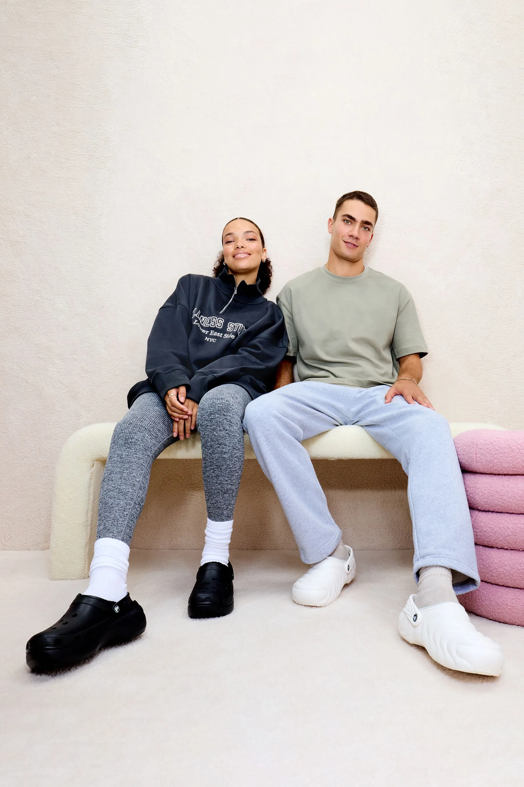 Crocs - Sabot classici foderati soffice    