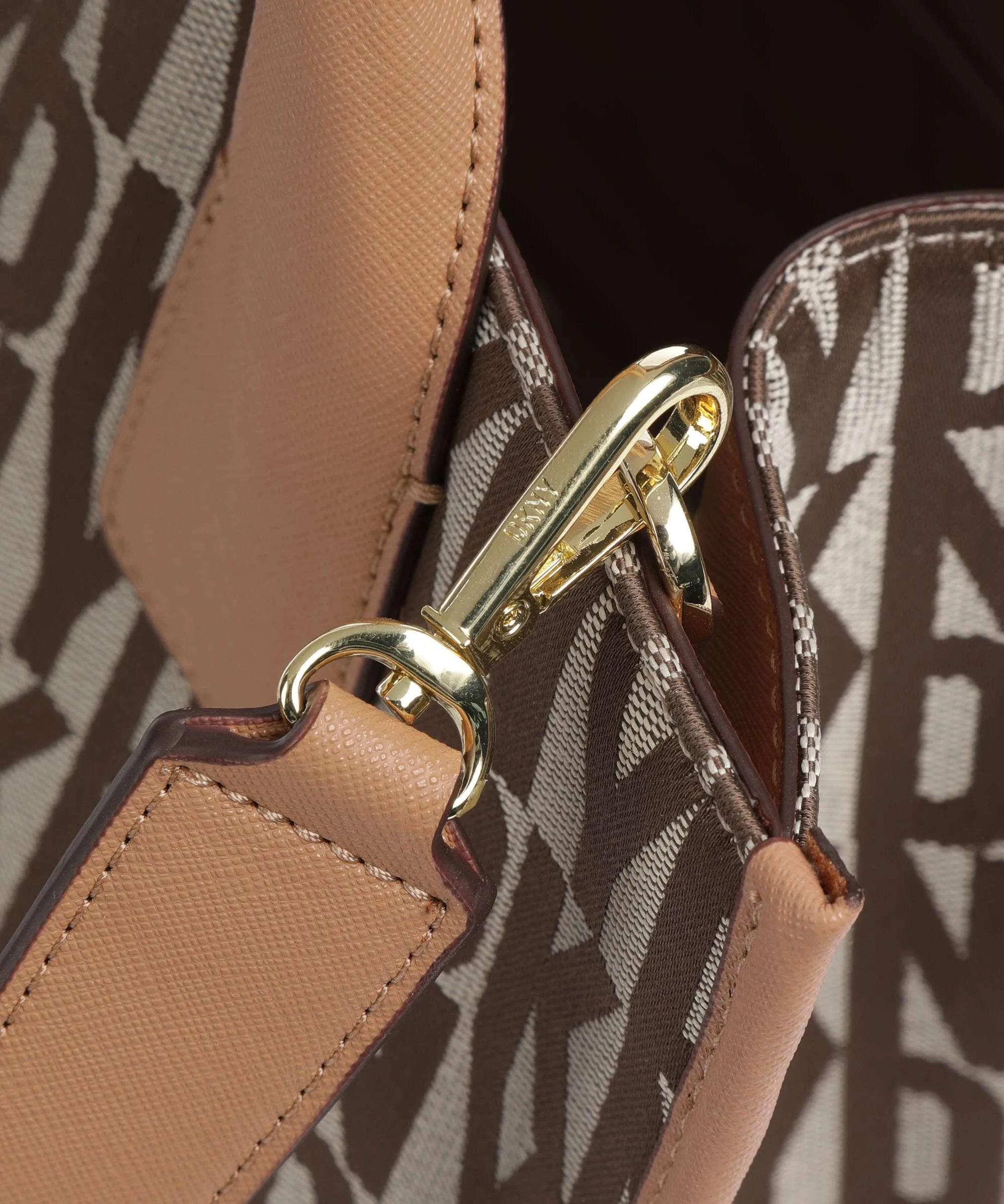  DKNY Carol Borsa a mano poliestere marrone  