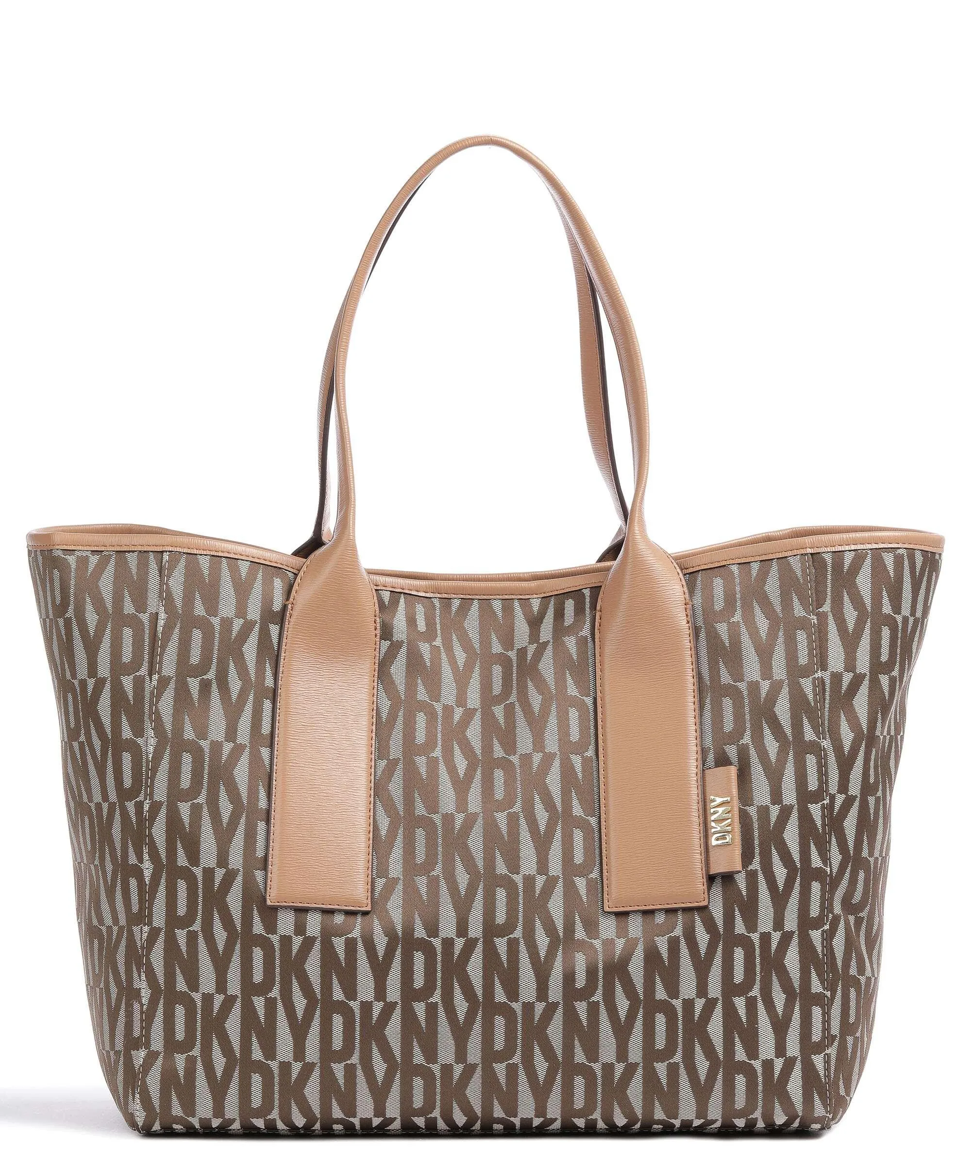  DKNY Grayson Borsa shopper poliestere marrone  
