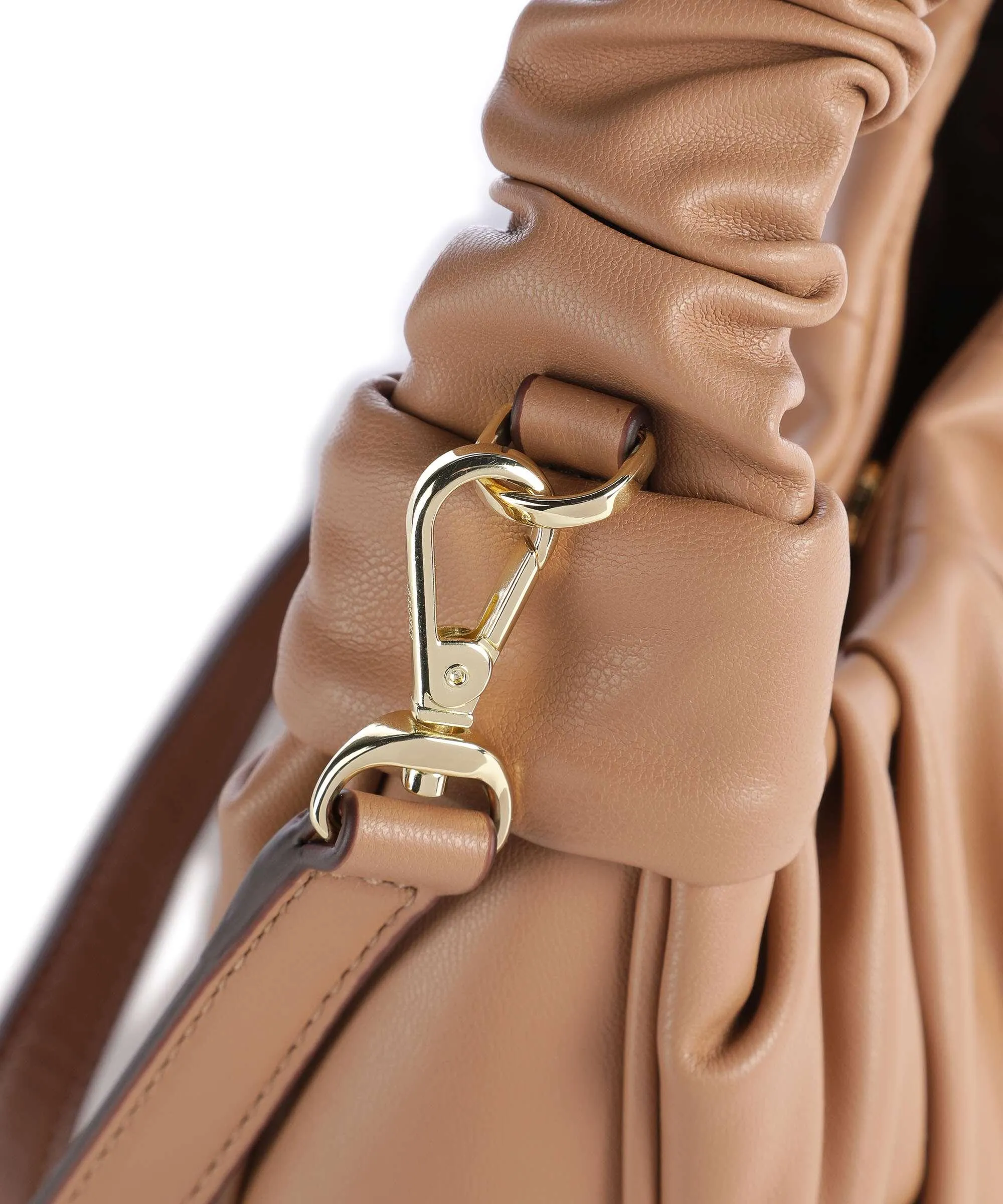  DKNY Reese Borsa a mano pelle sintetica marrone chiaro  