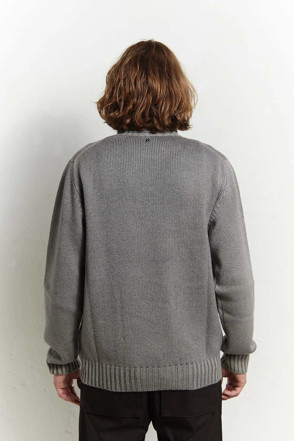 DONDUP Maglia con collo a cratere in lana